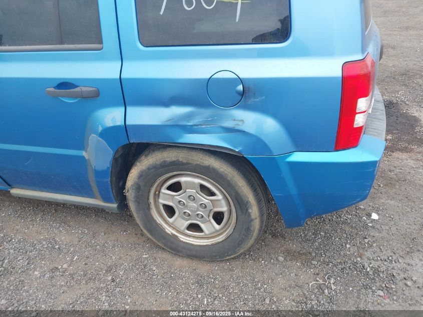 2009 Jeep Patriot Sport VIN: 1J4FF28B69D206014 Lot: 43124275