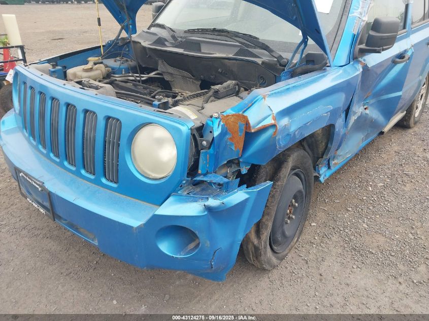 2009 Jeep Patriot Sport VIN: 1J4FF28B69D206014 Lot: 43124275