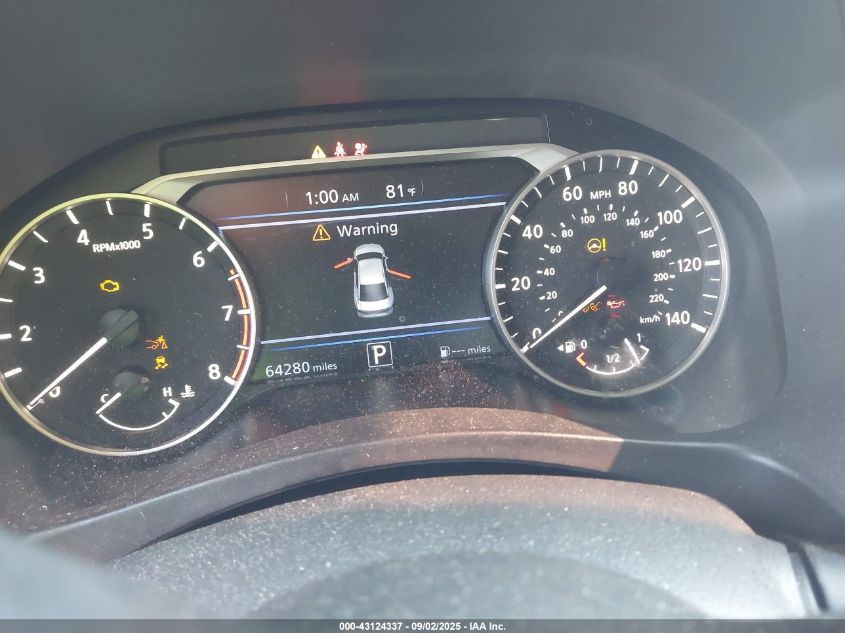 2021 Nissan Altima Sv Fwd VIN: 1N4BL4DV0MN358470 Lot: 43124337