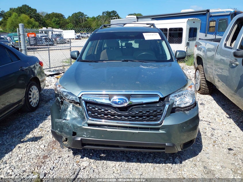 2016 SUBARU FORESTER 2.5I PREMIUM - JF2SJADC1GH406592