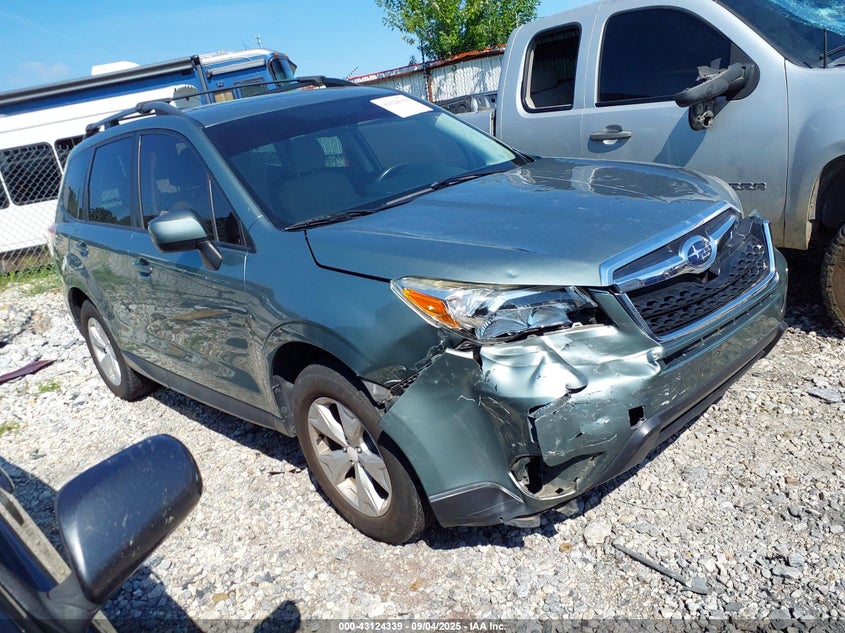 2016 SUBARU FORESTER 2.5I PREMIUM - JF2SJADC1GH406592