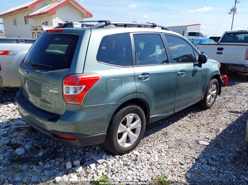 2016 SUBARU FORESTER 2.5I PREMIUM - JF2SJADC1GH406592