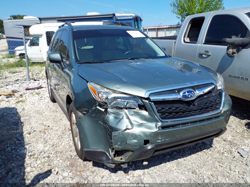 2016 SUBARU FORESTER 2.5I PREMIUM - JF2SJADC1GH406592