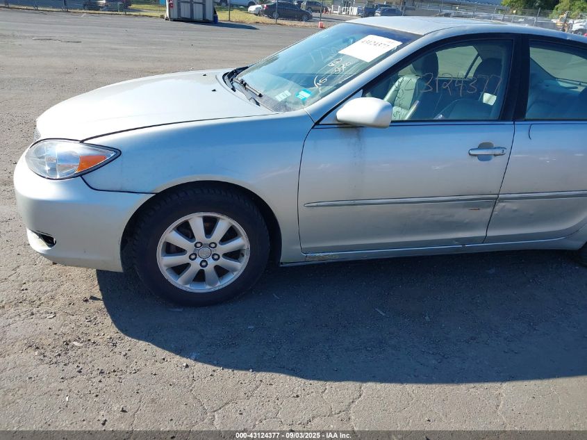 2002 Toyota Camry Xle VIN: JTDBE30K320117409 Lot: 43124377