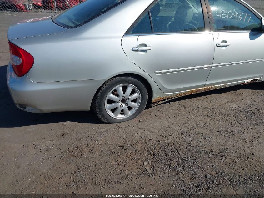 2002 Toyota Camry Xle VIN: JTDBE30K320117409 Lot: 43124377