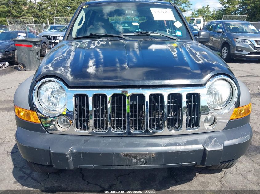 2007 Jeep Liberty Sport VIN: 1J4GL48K07W710410 Lot: 43124412