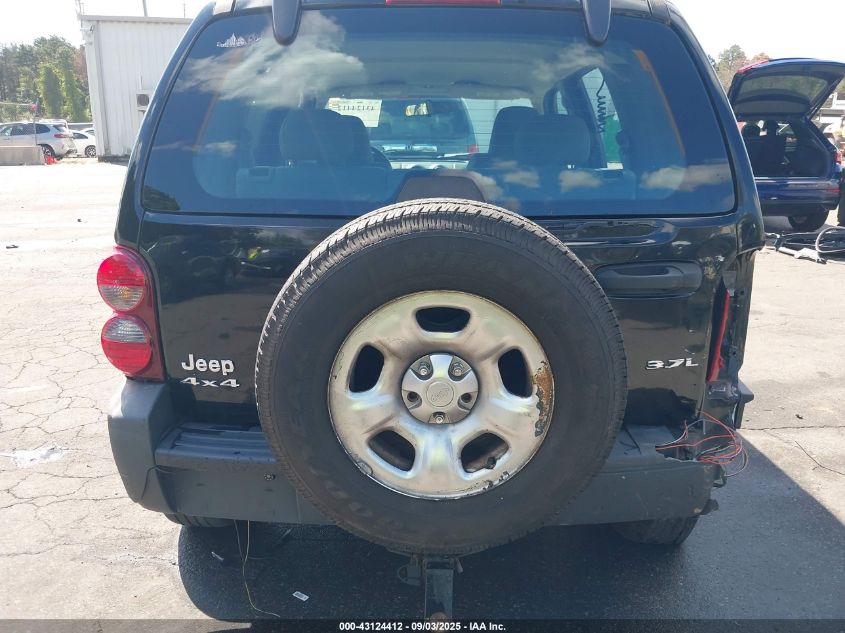 2007 Jeep Liberty Sport VIN: 1J4GL48K07W710410 Lot: 43124412