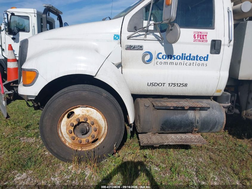 2009 Ford F-750 Xl/Xlt VIN: 3FRXF75T49V112624 Lot: 43124636