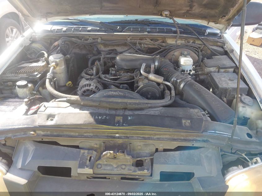 1998 Isuzu Hombre VIN: 1GGDT19X9W8650081 Lot: 43124670