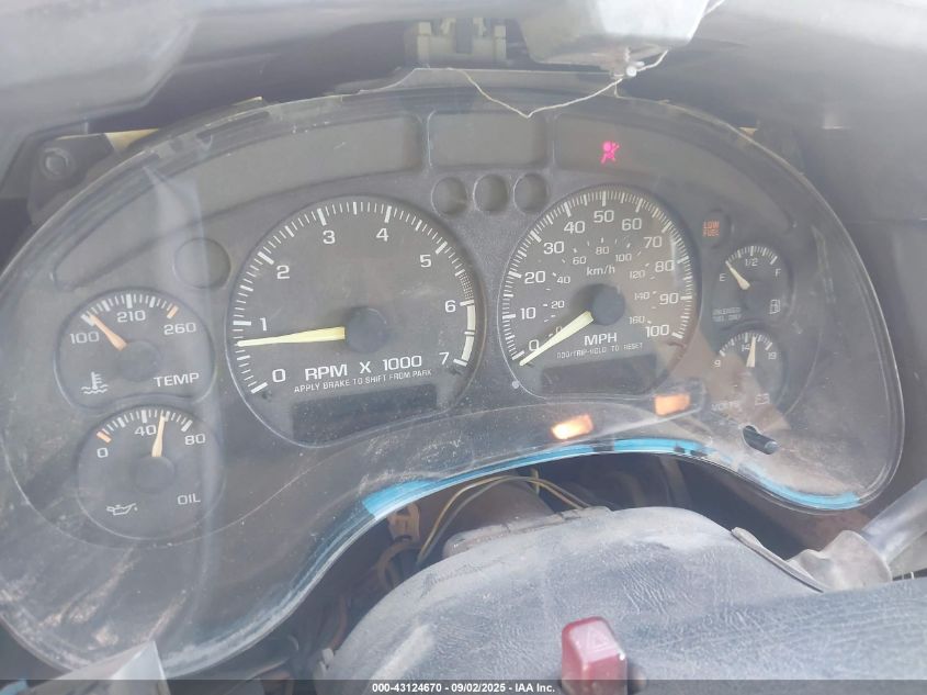 1998 Isuzu Hombre VIN: 1GGDT19X9W8650081 Lot: 43124670