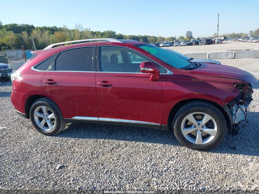 2012 Lexus Rx 350 VIN: 2T2ZK1BA9CC071779 Lot: 43124834