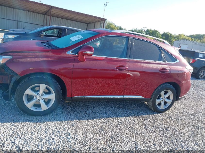 2012 Lexus Rx 350 VIN: 2T2ZK1BA9CC071779 Lot: 43124834