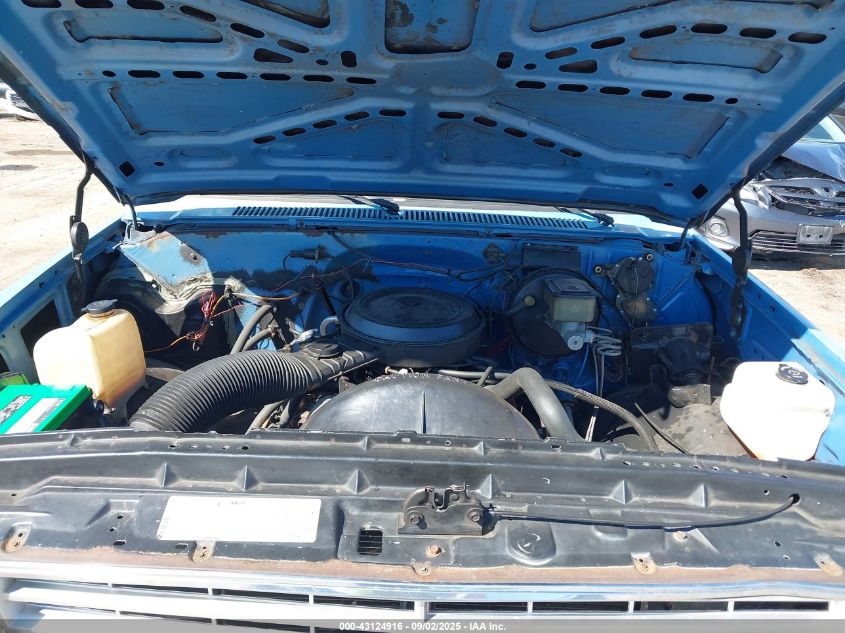 1985 Chevrolet C10 VIN: 2GCDC14H2F1166502 Lot: 43124916