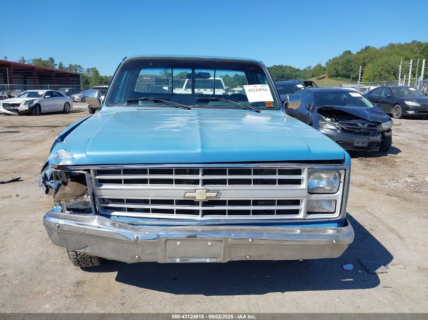 1985 Chevrolet C10 VIN: 2GCDC14H2F1166502 Lot: 43124916