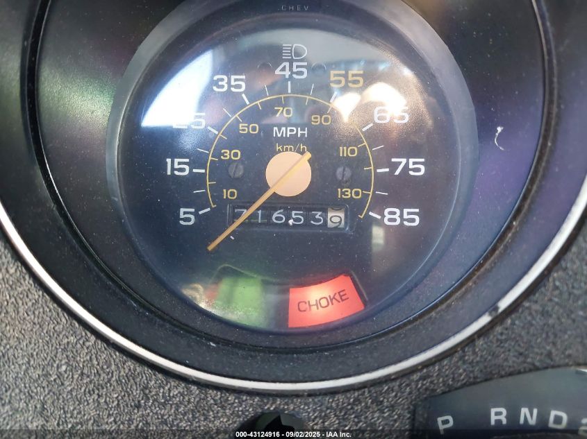 1985 Chevrolet C10 VIN: 2GCDC14H2F1166502 Lot: 43124916