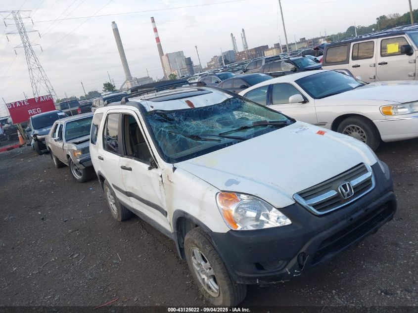 2002 Honda Cr-V Ex VIN: SHSRD78812U000214 Lot: 43125022