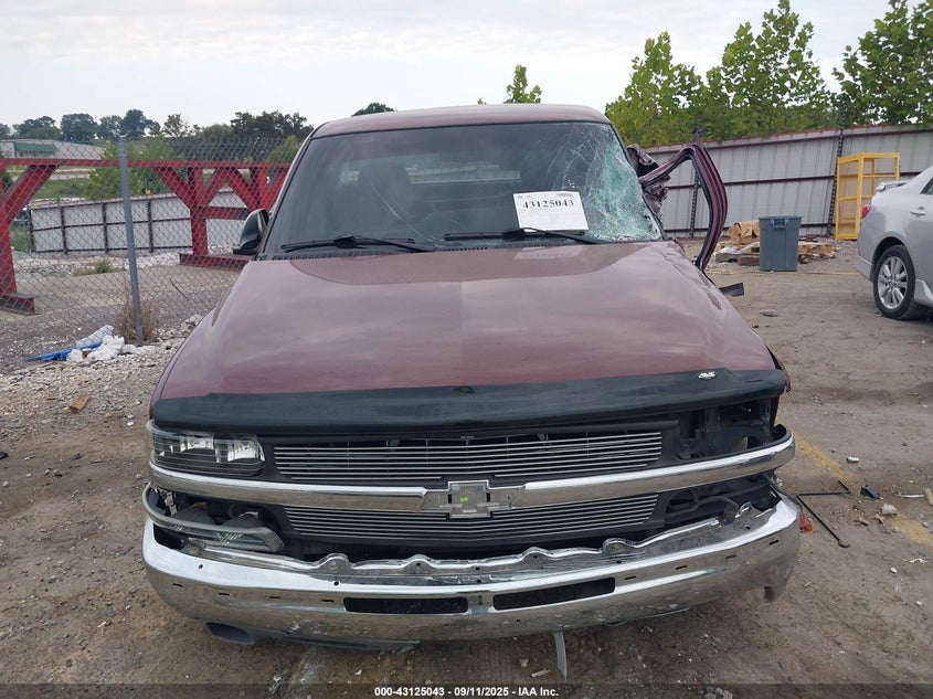 2002 Chevrolet Silverado 1500 Ls VIN: 1GCEC14V62Z128248 Lot: 43125043