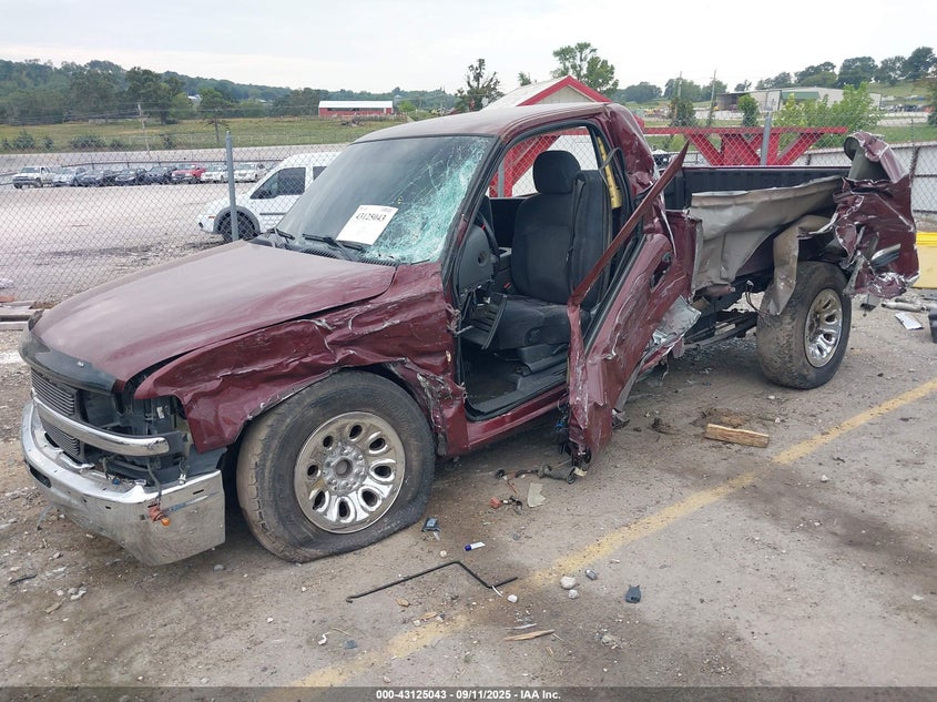 2002 Chevrolet Silverado 1500 Ls VIN: 1GCEC14V62Z128248 Lot: 43125043