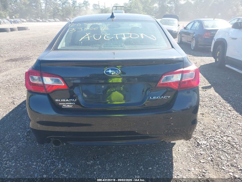 2016 SUBARU LEGACY 2.5I LIMITED - 4S3BNBN65G3031692