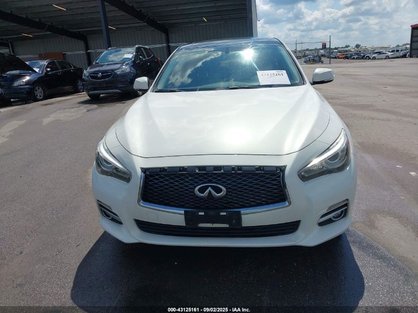 2014 Infiniti Q50 Premium VIN: JN1BV7AR1EM707823 Lot: 43125161