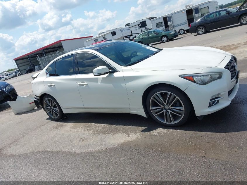 2014 Infiniti Q50 Premium VIN: JN1BV7AR1EM707823 Lot: 43125161