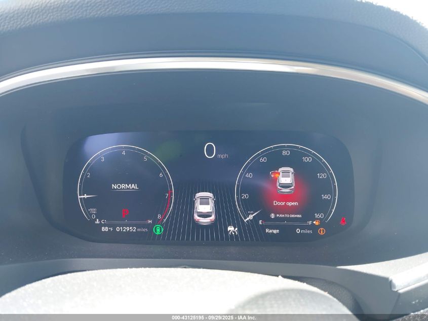 2024 Acura Mdx Standard VIN: 5J8YE1H31RL013832 Lot: 43125195