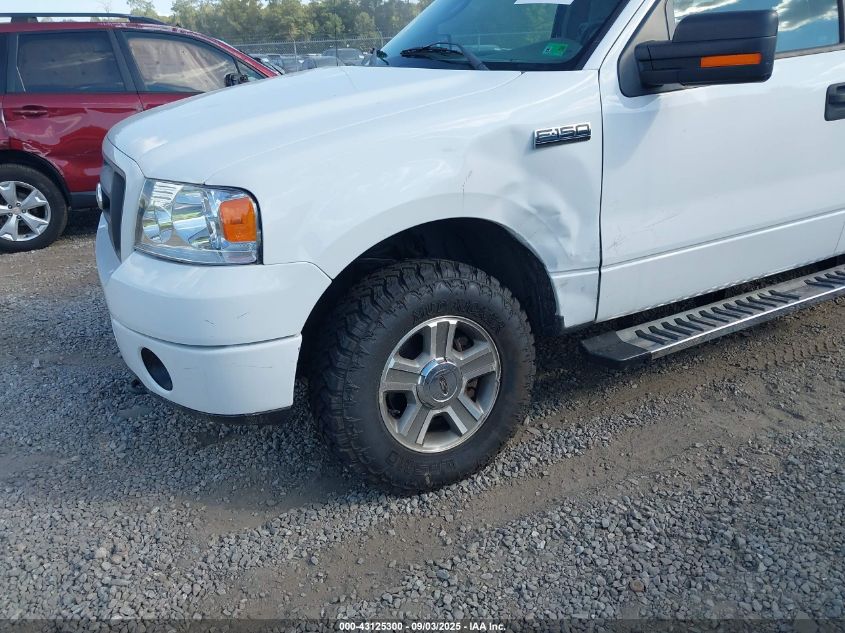 2008 Ford F-150 Stx/Xl/Xlt VIN: 1FTRX14W38FB44786 Lot: 43125300