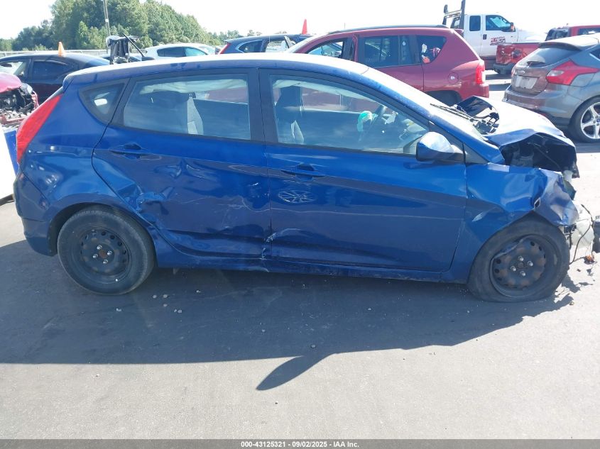 2016 Hyundai Accent Se VIN: KMHCT5AE1GU268744 Lot: 43125321