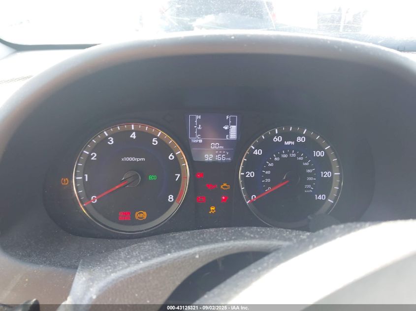 2016 Hyundai Accent Se VIN: KMHCT5AE1GU268744 Lot: 43125321