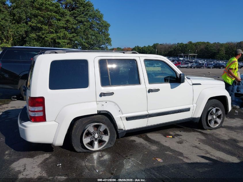 2008 Jeep Liberty Sport VIN: 1J8GN28K88W152871 Lot: 43125356