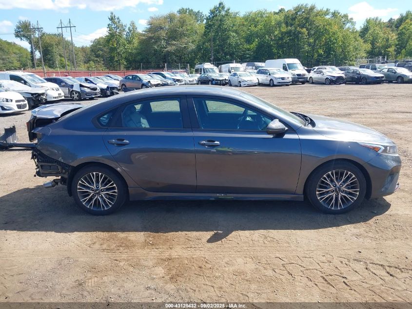 2022 Kia Forte Gt-Line VIN: 3KPF54AD3NE452365 Lot: 43125432