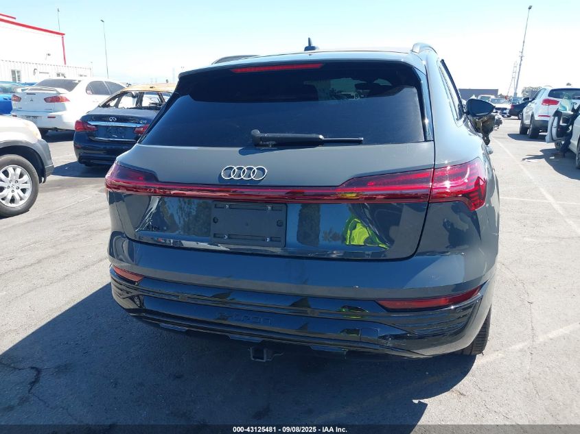 2024 Audi Q8 E-Tron Premium Plus Quattro VIN: WA15AAGEXRB027700 Lot: 43125481