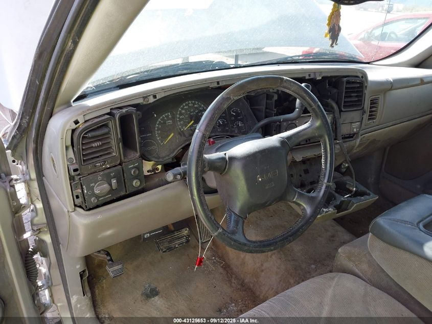 2000 GMC Sierra 1500 Sle VIN: 1GTEC19TXYZ307571 Lot: 43125653