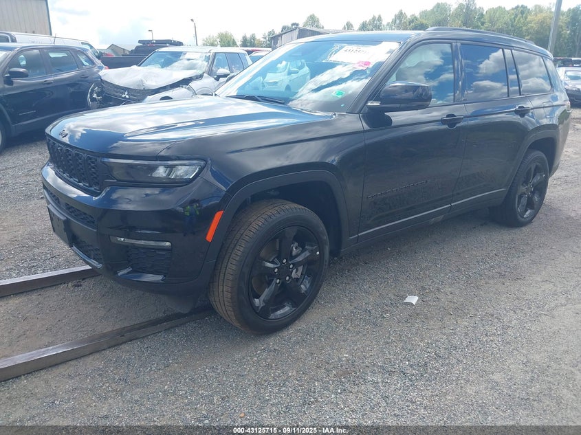 Vin: 1c4rjkbgxs8674655, lot: 43620039, jeep grand cherokee l limited 4x4 20252