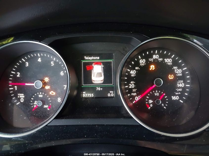 2017 Volkswagen Jetta Gli VIN: 3VW5T7AJXHM261946 Lot: 43125768