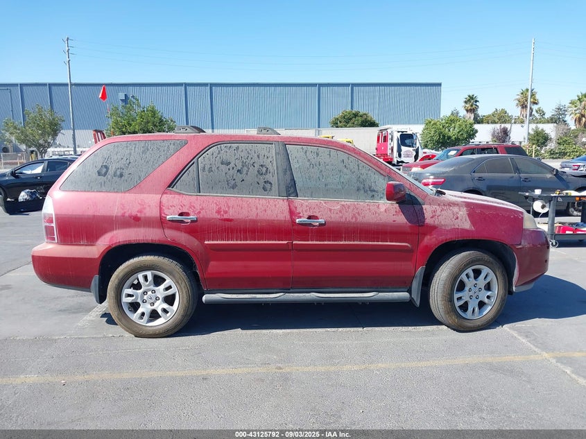 2006 Acura Mdx VIN: 2HNYD18866H516482 Lot: 43125792