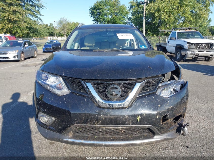 2016 NISSAN ROGUE S/SL/SV - 5N1AT2MV5GC753492