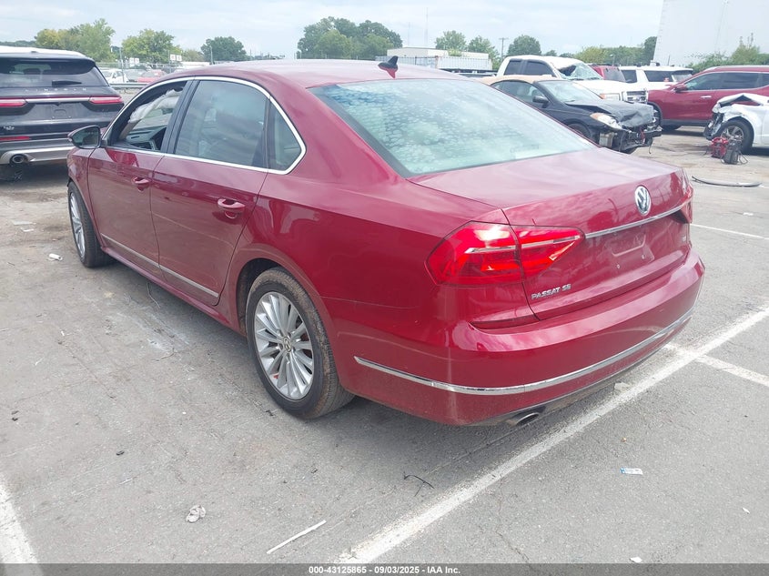 1VWBS7A36GC045731 2016 VOLKSWAGEN PASSAT photo no. 3