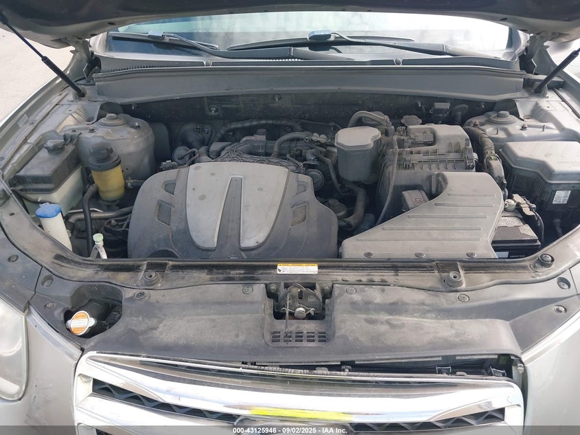 2012 Hyundai Santa Fe Limited V6 VIN: 5XYZK4AG4CG152821 Lot: 43125946