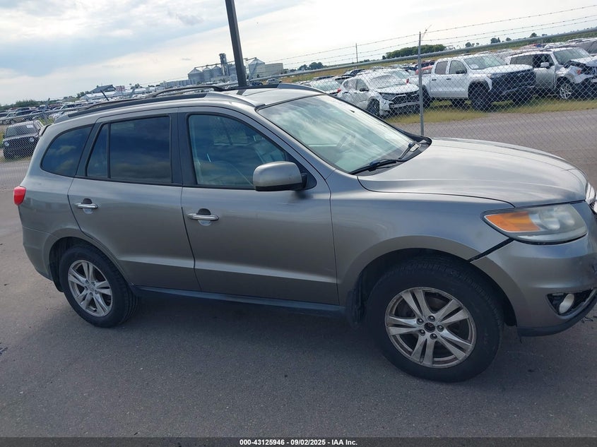 2012 Hyundai Santa Fe Limited V6 VIN: 5XYZK4AG4CG152821 Lot: 43125946