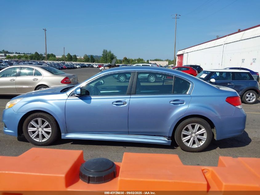 2010 Subaru Legacy 2.5I Premium VIN: 4S3BMBC66A3237729 Lot: 43126030