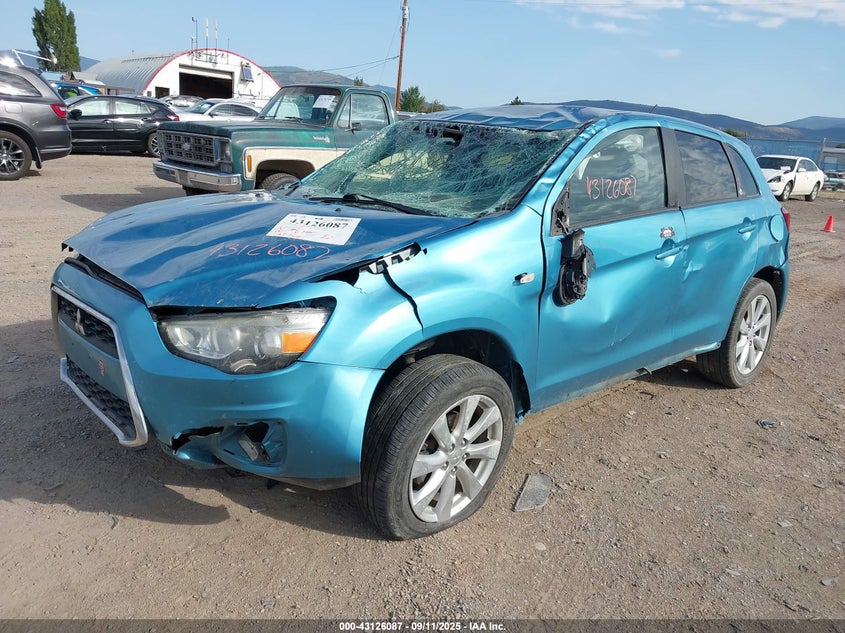 2014 Mitsubishi Outlander Sport Es 4A4AR3AUXEE009563 photo #3