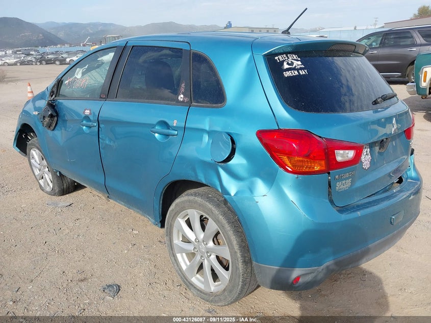 2014 Mitsubishi Outlander Sport Es 4A4AR3AUXEE009563 photo #4