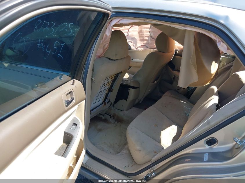 2006 Honda Accord Lx VIN: 3HGCM56486G702419 Lot: 43126270