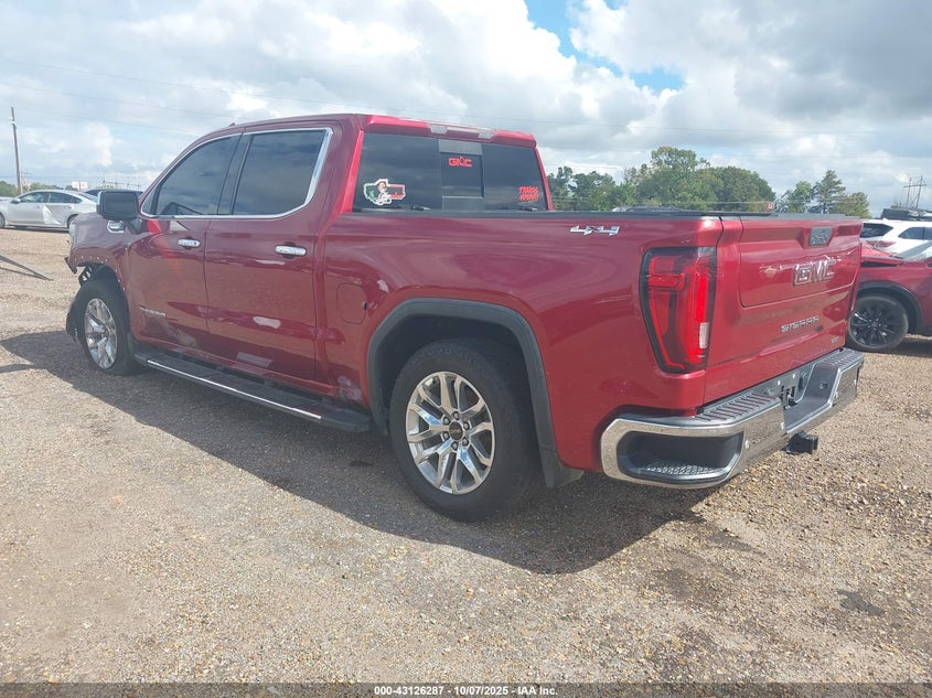 Vin: 3gtu9ded4kg120537, lot: 43620611, gmc sierra 1500 slt 20193