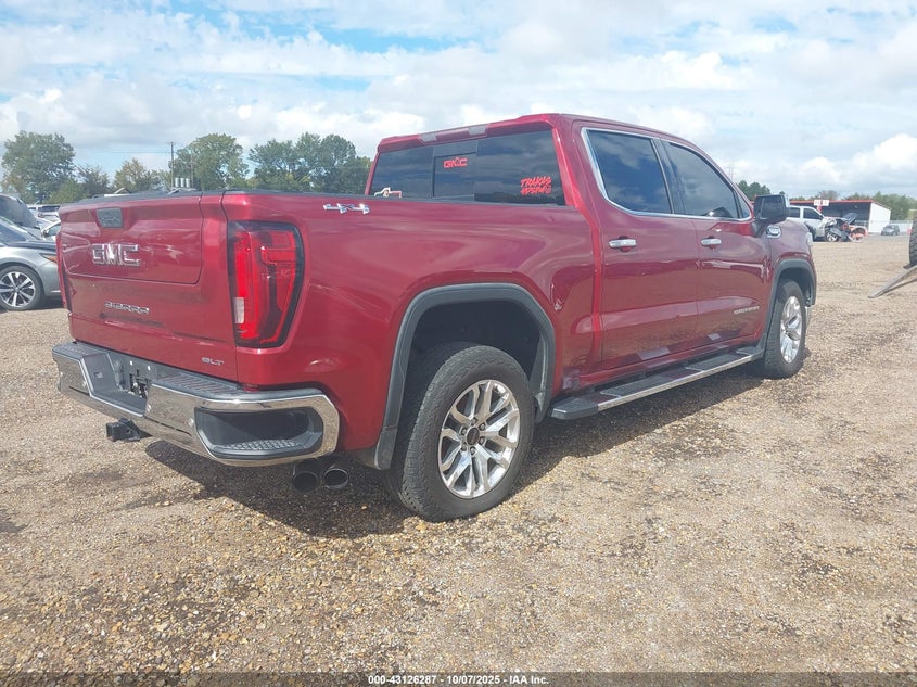 Vin: 3gtu9ded4kg120537, lot: 43620611, gmc sierra 1500 slt 20194