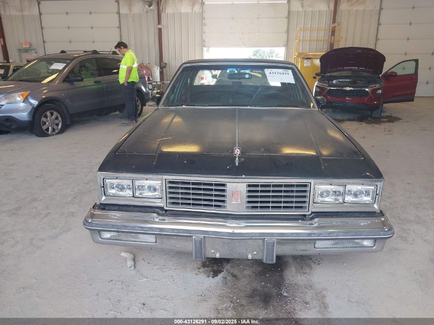 1986 Oldsmobile Cutlass Supreme VIN: 1G3GR69Y2GR359209 Lot: 43126291