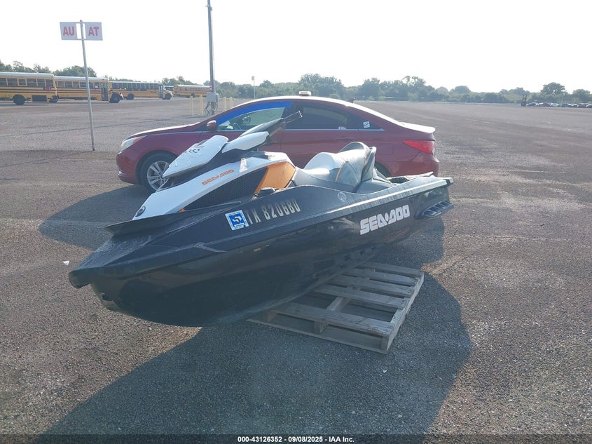 2012 Seadoo Rxt-260 black null null YDV07084B212 photo #3