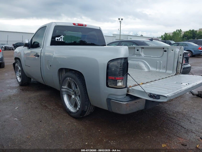2011 Chevrolet Silverado 1500 Work Truck silver truck gasoline 1GCNCPEA4BZ199785 photo #4