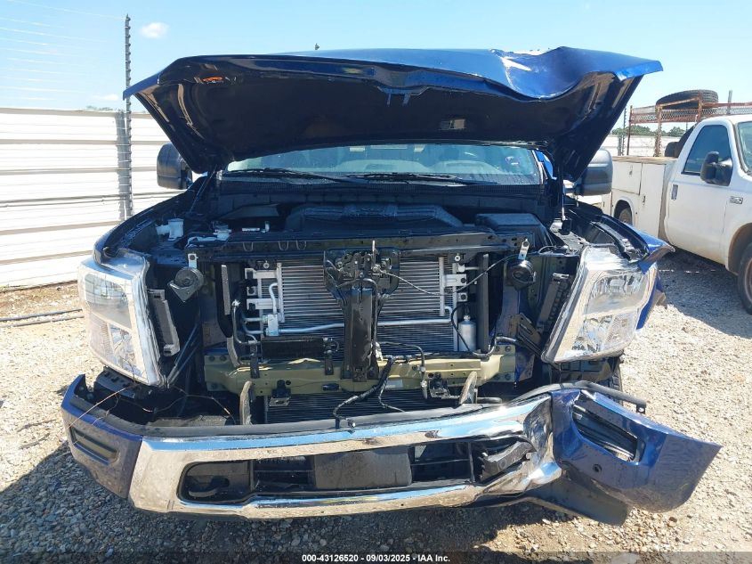 2024 Nissan Titan Sv 4X4 VIN: 1N6AA1ED9RN113378 Lot: 43126520